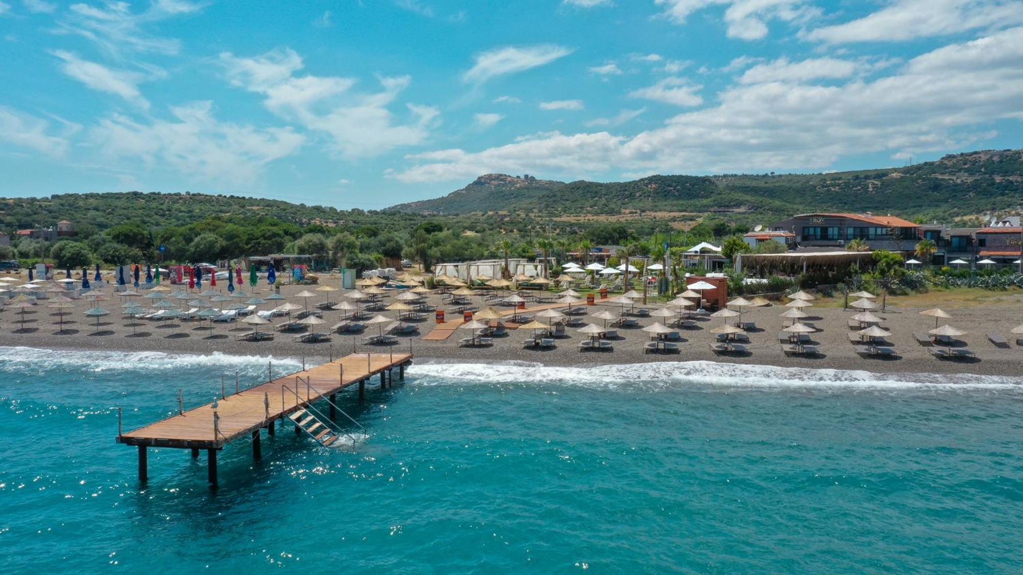 Assos Troy Beach Hotel מראה חיצוני תמונה