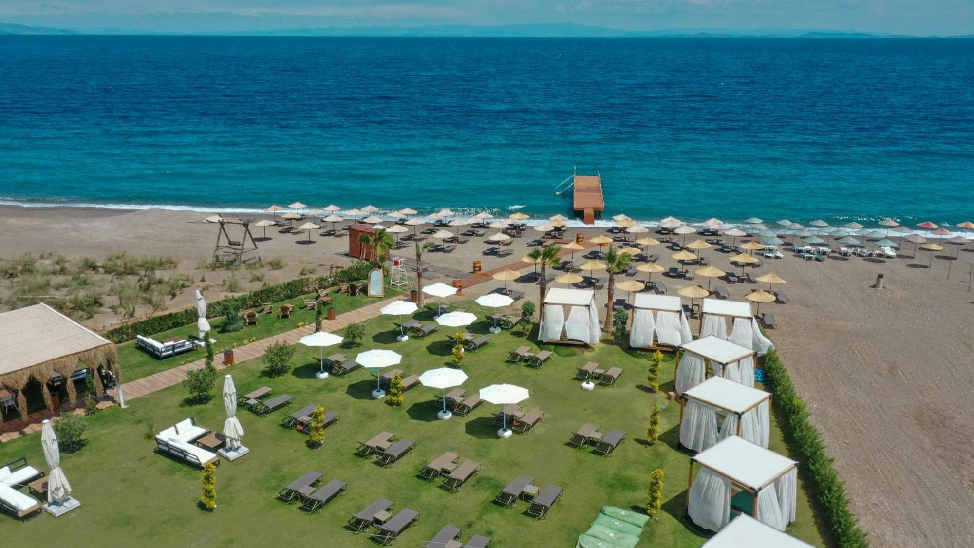 Assos Troy Beach Hotel מראה חיצוני תמונה